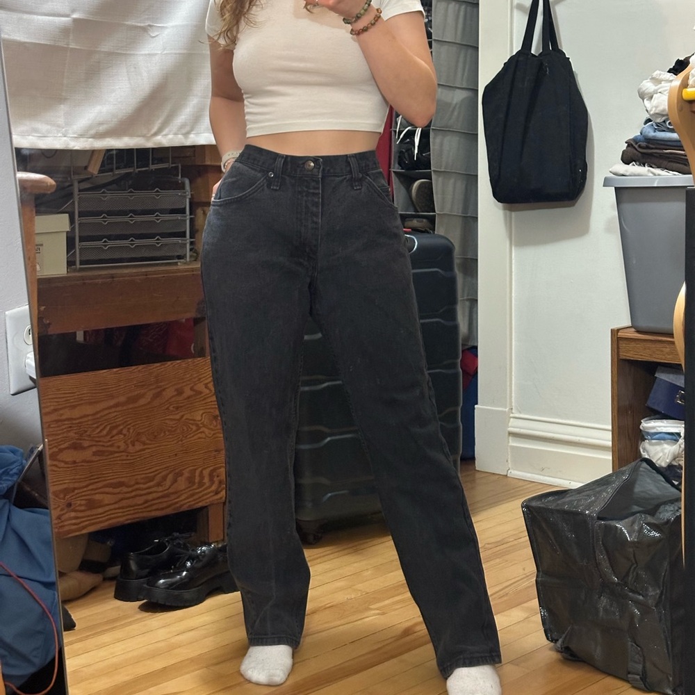 Lee Regular Fit Black Jeans